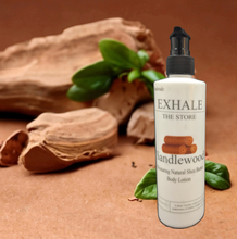 Load image into Gallery viewer, Sandalwood Scented Natural Shea Butter Lotion
