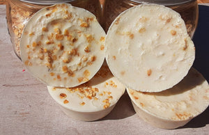 Oatmeal Natural Shea Butter Exfoliant Loofah